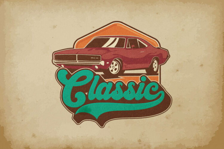 Bold Retro Script Font