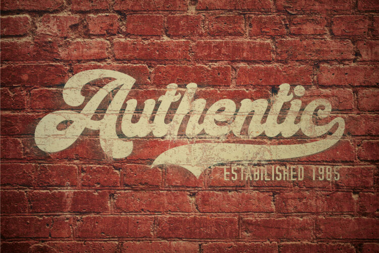 Bold Retro Script Font