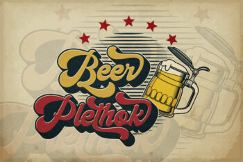 Bold Retro Script Font