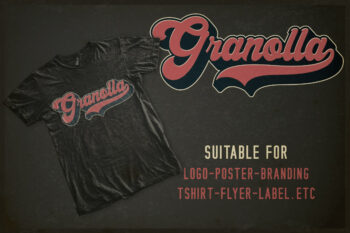 Bold Retro Script Font