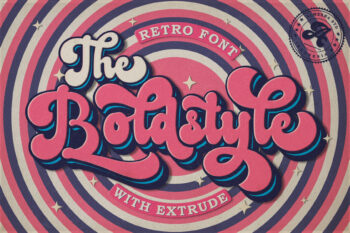 Retro Bold Script Font
