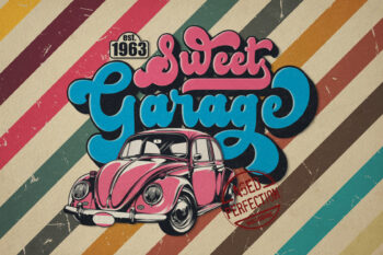 Retro Bold Script Font