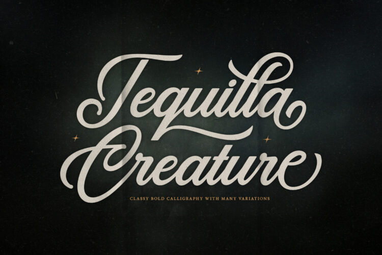 Calligraphy Script Typeface