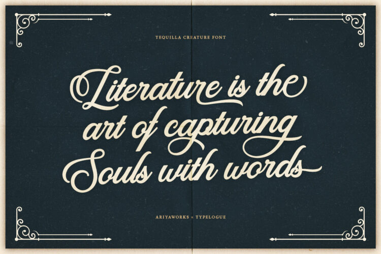 Calligraphy Script Typeface