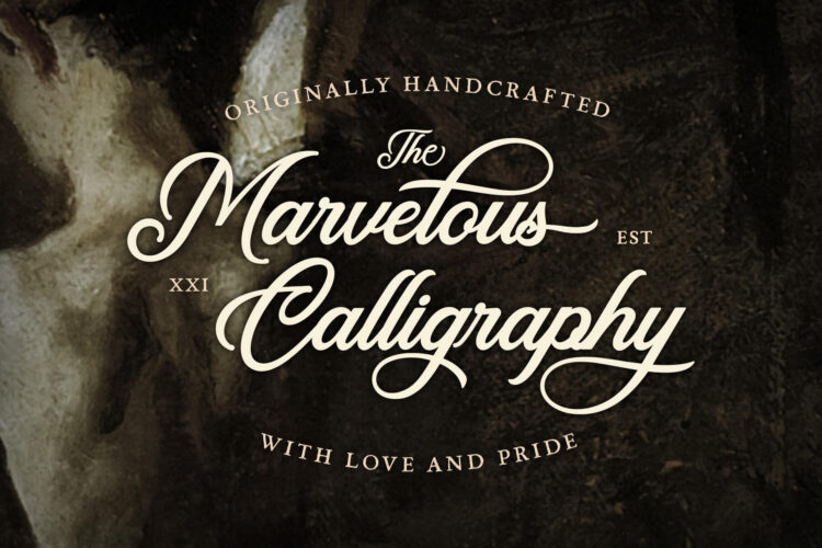 Calligraphy Script Typeface