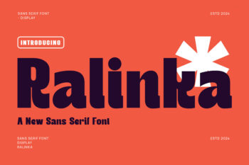 Modern Sans Serif Font