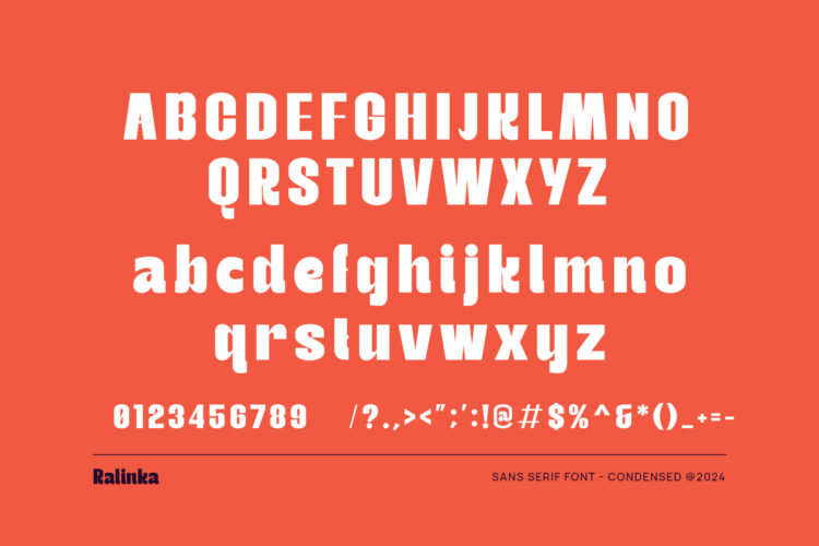 Modern Sans Serif Font