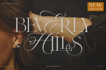 Ligature Serif Typeface