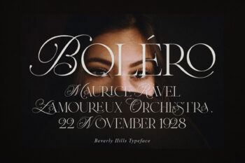 Ligature Serif Typeface