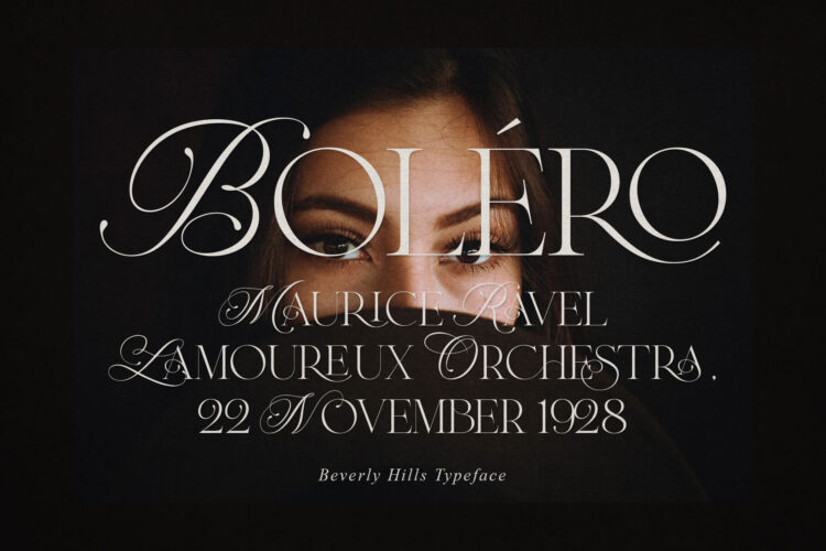 Ligature Serif Typeface