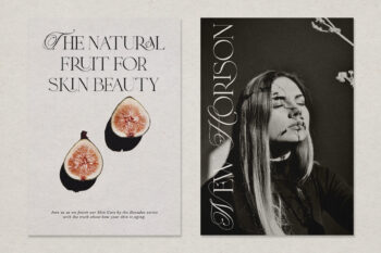 Ligature Serif Typeface