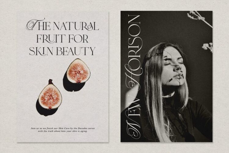 Ligature Serif Typeface