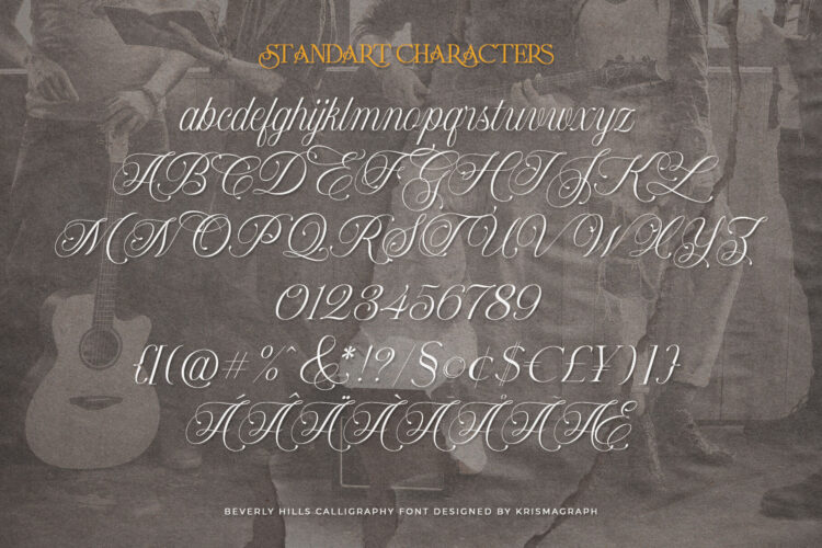 Ligature Serif Typeface