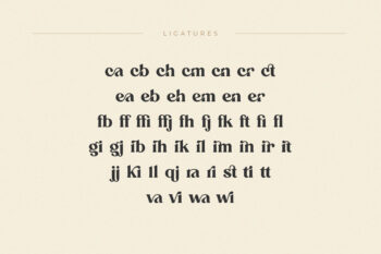 Elegant and Classy Serif Typeface
