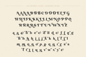 Elegant and Classy Serif Typeface