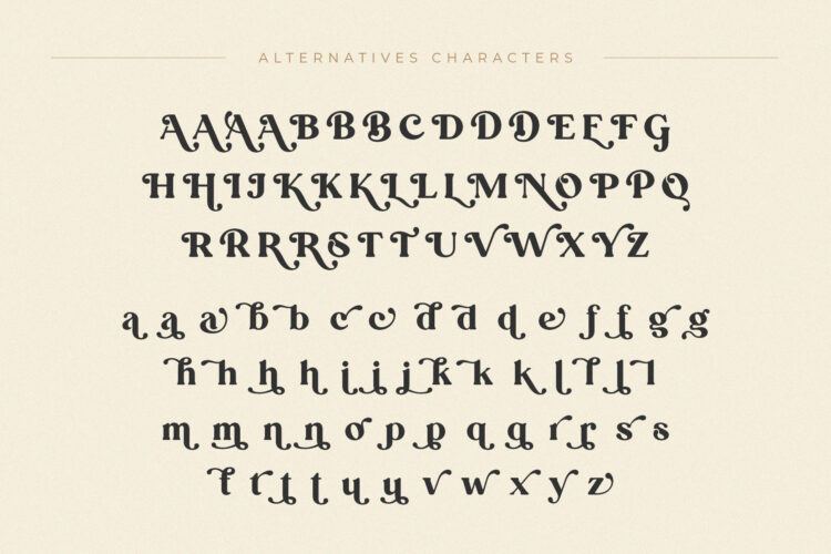 Elegant and Classy Serif Typeface
