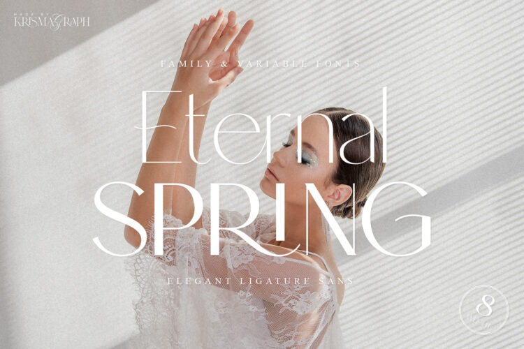 Elegant and Modern Sans Serif Font Family