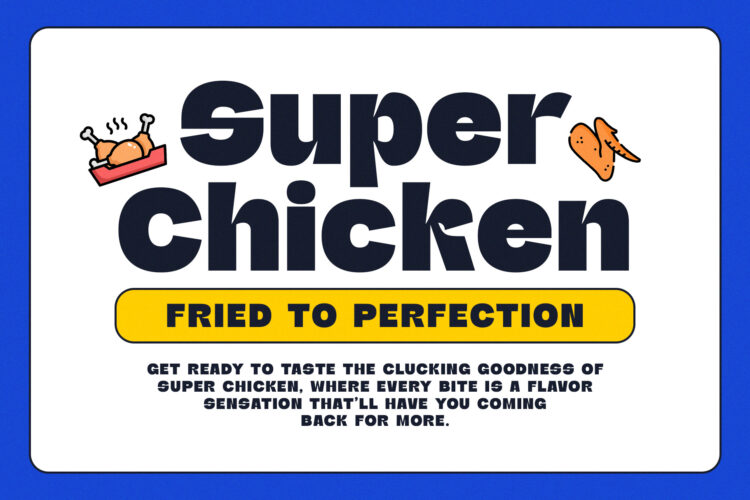 Quirky Bold Modern Display Sans Serif Font