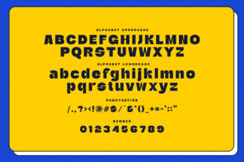Quirky Bold Modern Display Sans Serif Font
