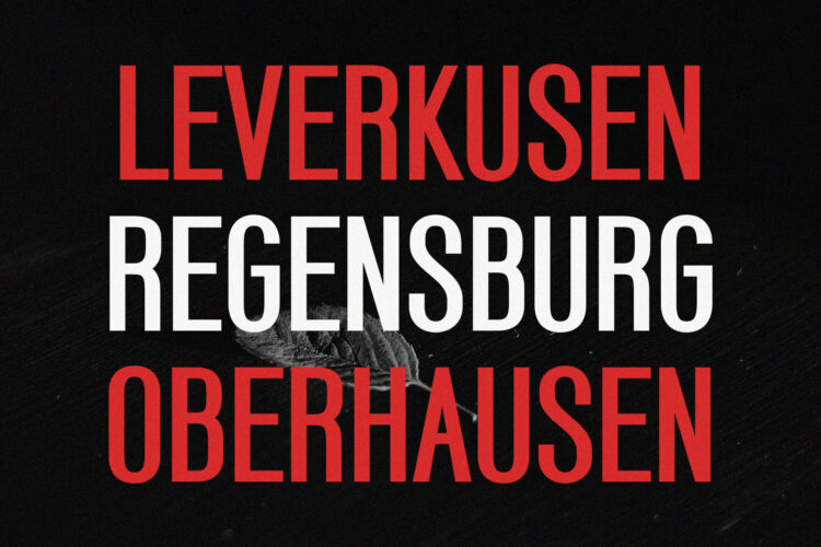 Condensed Modern Sans Serif Font