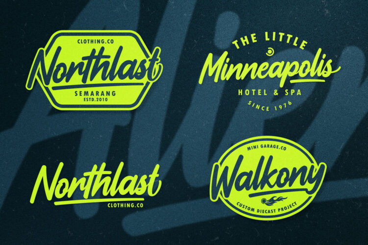 Bold Handwritten Script Font