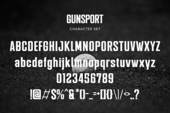Modern Sans Serif Font