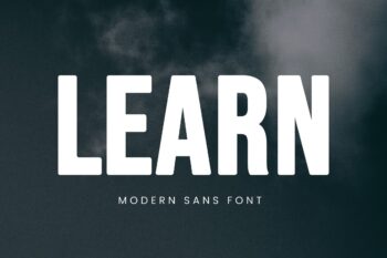 Learn - Modern Sans Serif