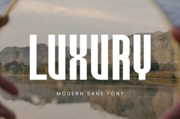 Luxury - Modern Condensed Sans Serif