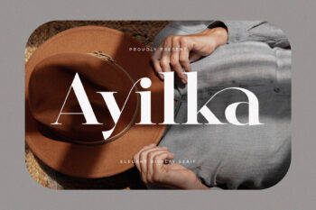 Ayilka - Modern Elegant Display Serif Font
