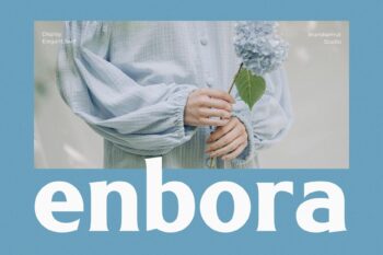 Enbora - Stylish& Elegant Bold Serif Font