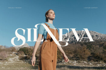 Silneva – Elegant Display Serif Font