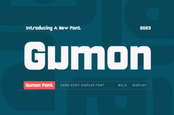 Gumon - Modern Sans Serif