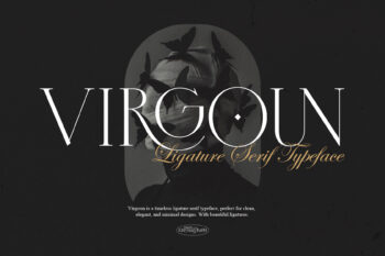 Virgoun | Ligature Serif Typeface
