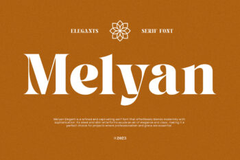 Melyan - Classy & Stylish Serif
