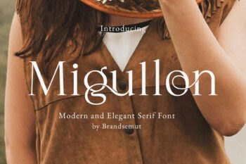 Migullon – Modern & Elegant Serif Font