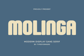 Molinga - Modern Display Sans Serif