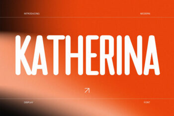 Katherina - Modern Condensed Sans Serif