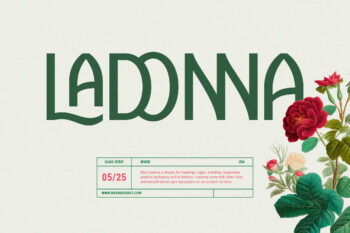 Ladonna – Display Sans Serif