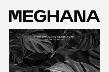 Meghana - Modern Sans Serif