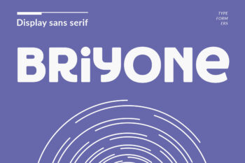 Briyone - Display Sans Serif
