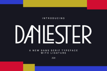 Danlester – Modern Ligature Sans Serif