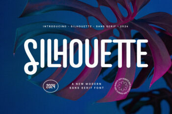 Silhouette - Modern Display Sans Serif