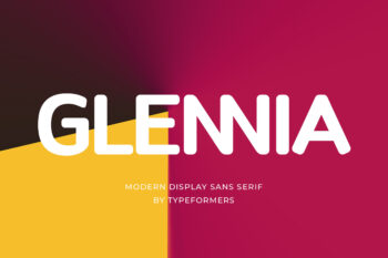 Glennia - Modern Display Sans Serif