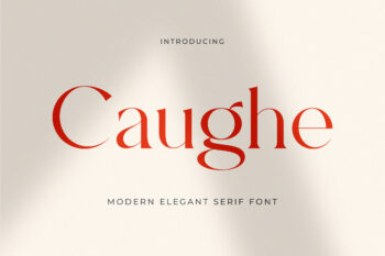 Caughe - Modern Elegant Serif