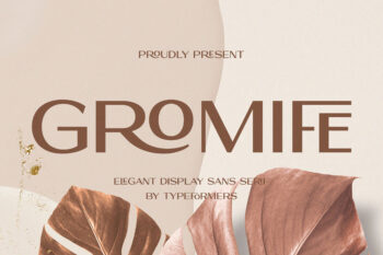 Gromife - Elegant Display Sans Serif