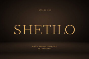 Shetilo - Modern Elegant Serif