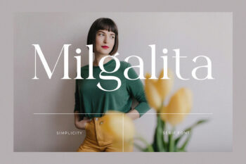 Milgalita – Modern Elegant Serif Font
