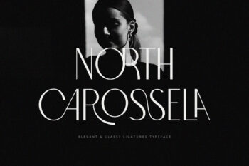North Carossela - Stylish Ligature Sans Serif Font