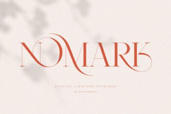 NOMARK - Stylish Ligature Serif Font