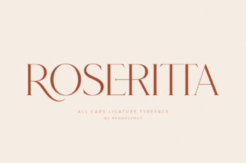 Roseritta – Modern Ligature Serif